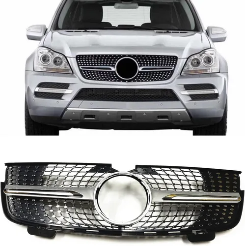 Vista 2 de Parrilla delantera para Mercedes Benz X164 GL Clase 2007-2012 GL450 2010 2011-2012 GL350