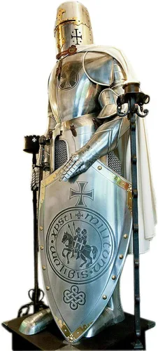 Vista 5 de NauticalMart Disfraz de armadura coleccionable de caballero medieval