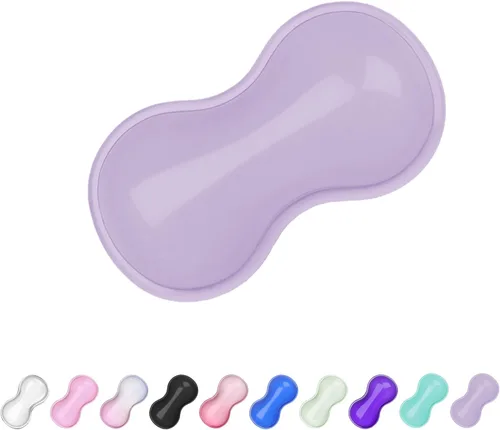 Vista 16 de Reposamuñecas de Gel para Teclado y Ratón, Reposamuñecas para Teclado, Soporte de Muñeca para Ratón, Alivio del Dolor, Toque Fresco, Antideslizante