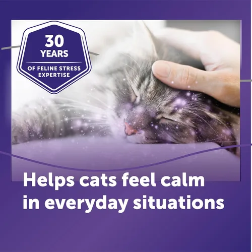 Vista 3 de FELIWAY Optimum Cat - Difusor de feromonas calmante mejorado: 1 kit de difusor y 6 recambios