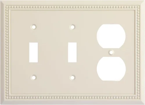 Vista 48 de Henne Bery Sunken Pearls - placa decorativa de pared, placa decorativa de pared, tapa de salida de la placa del interruptor, aleación de zinc sólida