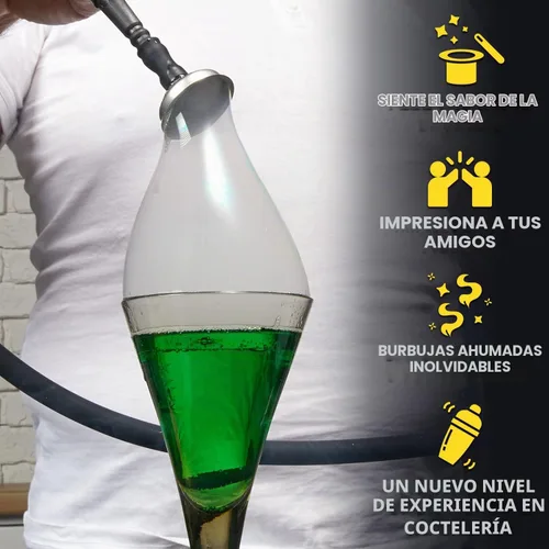 Vista 4 de Homia Boquilla para Infusor de Humo, Accesorio de Burbujas