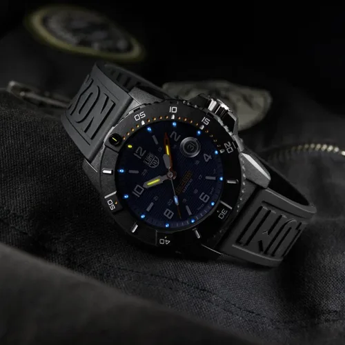 Vista 8 de Luminox - Navy Seal Foundation - Reloj Hombre 1.772 in - Diver Watch XS.3602.NSF - Relojes Hombre - Hecho en Suiza, Negro -, Diver