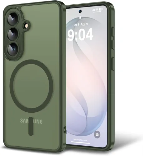 Vista 46 de Funda para iPhone 11 con protector de pantalla, compatible con MagSafe, ultra delgada, translúcida, mate, a prueba de golpes, color negro