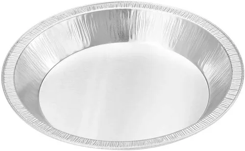 Vista 4 de KitchenDance Smoothwall - Molde desechable de aluminio para tartas, bandeja redonda de 9 pulgadas para hornear y pasteles caseros, sartenes de papel