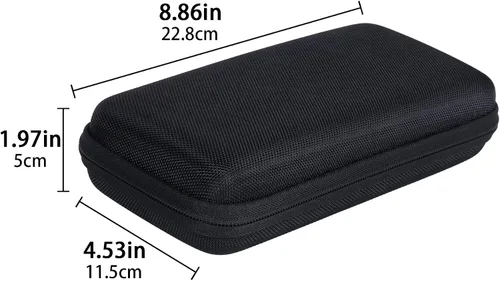 Vista 6 de co2CREA Estuche de transporte para Texas Instruments TI-84 Plus CE Python mejorado/TI-84/TI-Nspire CX II CAS/TI-Nspire CX II/TI-83 Plus/TI-89