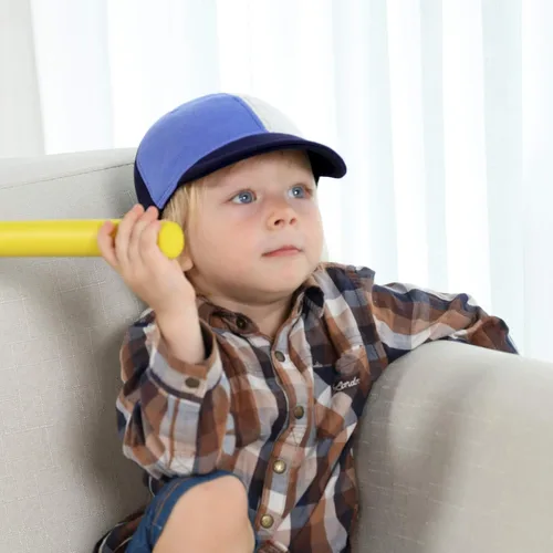 Vista 2 de Keepersheep Gorra de béisbol para bebé, gorra de béisbol infantil para niños pequeños