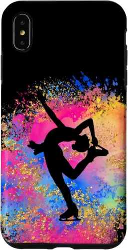 Vista 11 de Rainbow Ice Skating Dancer Figure Skate Skate Colorful Cute Case for iPhone 17