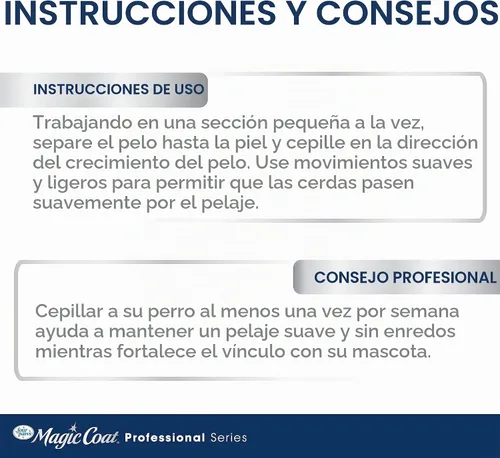 Vista 3 de Four Paws Magic Coat Professional Series Cepillo de aseo para perros