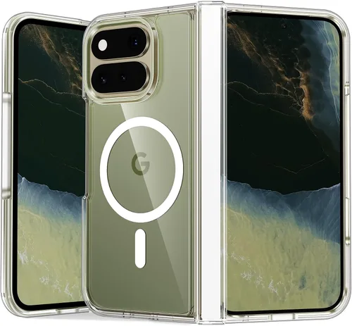 Vista 174 de FNTCASE - Funda para iPhone 16 Pro: magnética, mate, translúcida, de grado militar, protectora contra caídas, resistente, fina, duradera y a prueba
