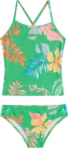 Vista 37 de Kanu Surf Niñas Melanie Beach Sport - Traje de baño tipo tankini de 2 piezas con UPF 50+ Alania Floral Aqua