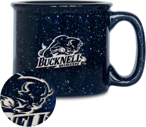 Vista 128 de Rico Industries NCAA Speckle 12oz Laser Engraved Campfire Mug