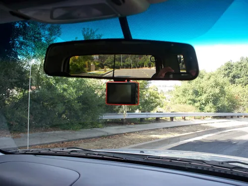 Vista 4 de AccessoryBasics - Kit de montaje para espejo retrovisor de coche para Garmin Dash Cam Mini 2 45 46 47 55 56 57 65 66 67 tándem / altavoz Plus