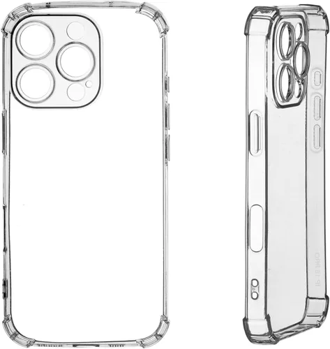 Vista 11 de Funda de TPU suave transparente para iPhone 13, borde elevado de la lente Funda transparente suave de TPU/silicona con recortes precisos