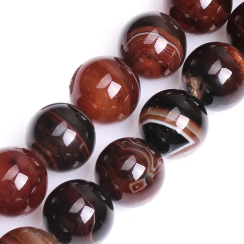 Vista 101 de GEM-Inside - 95 cuentas AA color morado oscuro de amatista de 15 pulgadas por hebra con agujero, piedras preciosas naturales y cuentas de cristal