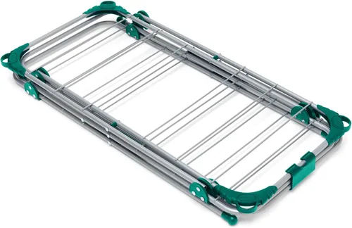 Vista 5 de Addis Secador de ropa plegable de lujo de 3 niveles Airer para el hogar Aqua