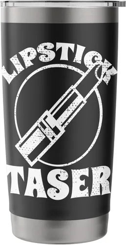 Vista 3 de Vaso aislado de acero inoxidable eléctrico Taser de lápiz labial