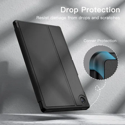 Vista 6 de JETech Funda para Samsung Galaxy Tab A8 de 10.5 pulgadas 2022 (SM-X200/X205/X207), cubierta protectora de tableta Slim Folio con soporte