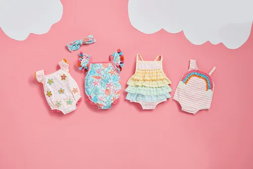 Vista 2 de Mud Pie Bañador con apliques para niñas