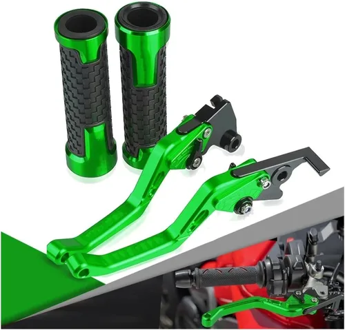 Vista 7 de Motorcycle Brake Clutch Levers Handle Hand Grips for YH FZ8 FZ-8 2010-2018