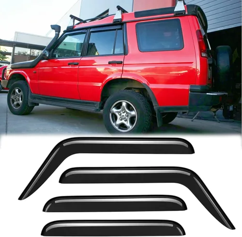 Vista 11 de Deflectores de viento de ventana lateral a prueba de lluvia para Land Rover Freelander 2 LR2 L359 2007-2015, juegos de protectores de lluvia solar