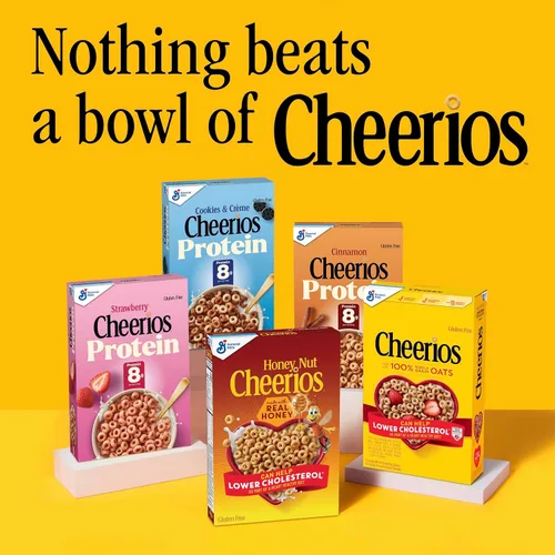 Vista 8 de Chocolate Cheerios, Cereal de desayuno sin gluten saludable para el corazón, hecho con avena integral, 11 onzas