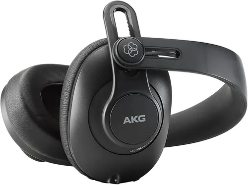 Vista 3 de AKG Pro Audio K361BT - Auriculares inalámbricos o con cable Bluetooth, sobre la oreja, con parte posterior cerrada, ligeros, plegables