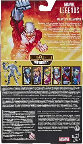 Vista 2 de Marvel Classic Hasbro Marvel Legends Series - Figura de acción coleccionable de 6 pulgadas de Marvel's Guardian de juguete
