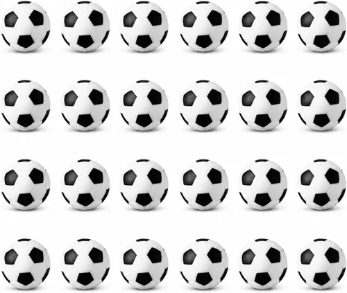 Vista 8 de HUJI - Pelotas de futbolín de fútbol de mesa, tamaño reglamentario de 1.417 in