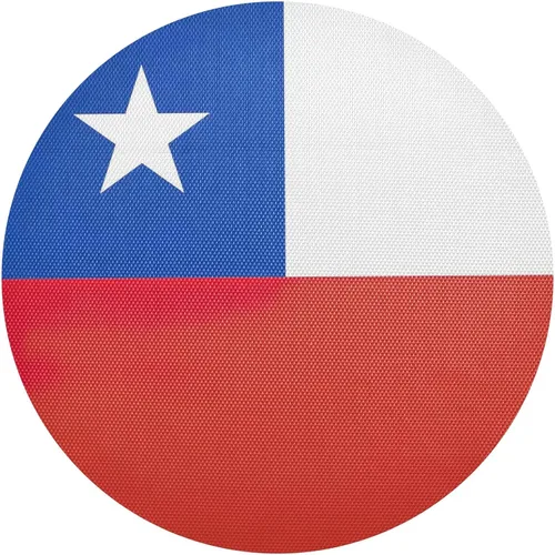 Vista 32 de Aruba Flag Round Table Placemats 15 Inch, Seasonal Table Mats Modern Place Mats for Dining, Kitchen, Parties, Camping
