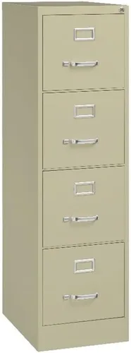 Vista 7 de Pemberly Row Archivador vertical de metal beige con 2 cajones de 28.38 pulgadas, con cerradura, premontado, tamaño carta, para el hogar, la oficina
