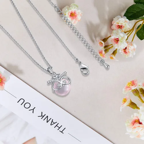Vista 3 de Regalos de graduación para ella 2023, collares de graduación de búho del juicio para mujeres y niñas, regalos de graduación de escuela secundaria