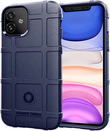 Vista 14 de Funda protectora táctica para iPhone 11 (serie Rugged Shield), TPU gruesa y sólida, funda protectora táctica para iPhone 11 (6.1 pulgadas), arcilla