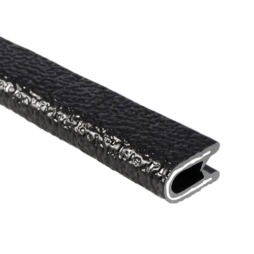 Vista 18 de TRIM-LOK Borde de borde, se adapta a borde de 1/2 pulgada, longitud de pierna de 19/32 pulgadas, longitud de 25 pies, dedos de doble agarre, acabado