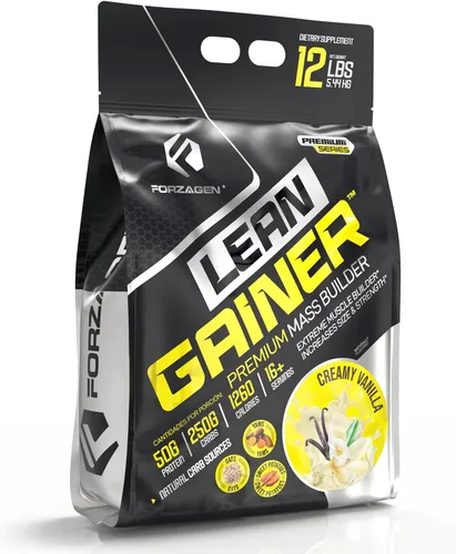 Vista 8 de Forzagen Lean Gainer Construyedor de Masa Premium Polvo de Proteína Ganador de Masa para Hombres y Mujeres Proteína de Alta Caloría, Ganancia