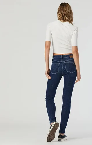 Vista 4 de Mavi Alissa Jeans de talle alto súper ajustados para mujer