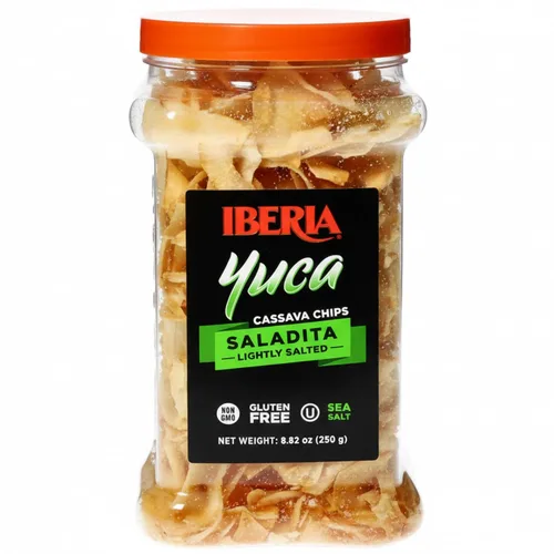 Vista 8 de Iberia Saladito - Plátanos fritos ligeramente salados, 20 onzas