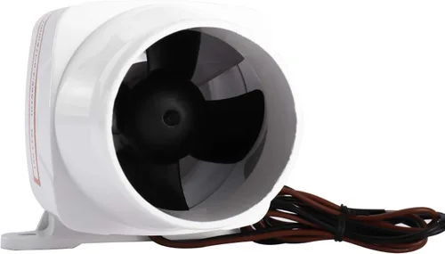 Vista 7 de Yaegoo Marine Boat - Soplador de aire de sentina en línea de 3" DC 12V 130 CFM