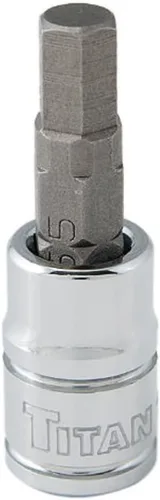 Vista 10 de Titan 15602 1/4-Inch Drive x 0.079 in Hex Bit Socket