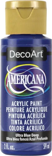 Vista 19 de DecoArt Pintura acrílica Americana, 2 onzas, azul Bahaman (DA255-3)