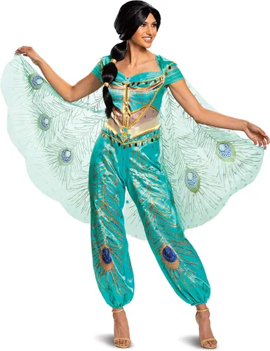 Vista 3 de Disfraz de jazmín de Disney Aladdin Live Action para mujer Multi