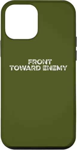 Vista 16 de Funda para iPhone 16 frente a la mina enemiga militar veterano ejército Claymore Mines Case