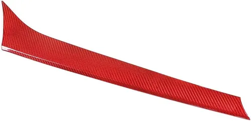 Vista 3 de Consola central de automóvil de fibra de carbono 100% real, decoración lateral del pasajero, cubierta de panel para Alfa Romeo Giulia 2017-2020