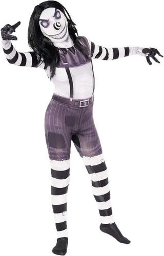 Vista 7 de Morphsuits Morph Laughing Jack - Disfraz de Jack Morph para niños, disfraz de traje de piel para niños