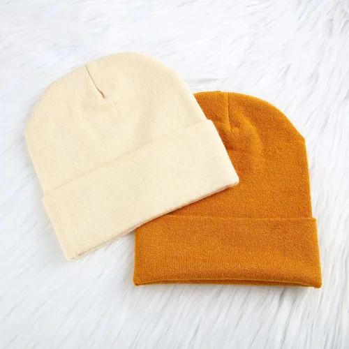 Vista 5 de SATINIOR Gorro de 4 piezas para bebés, gorro para niños y niñas, para invierno, primavera, para bebés, de 0 a 36 meses