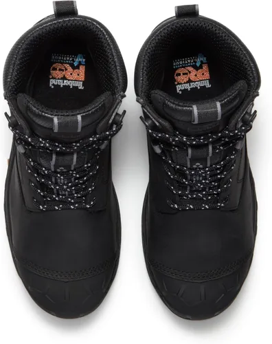 Vista 5 de Timberland PRO Boondock Botas impermeables ultraligeras de 6 pulgadas para hombre negro grano entero