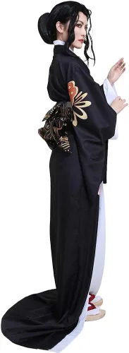 Vista 3 de miccostumes Muzan Kibutsuji Kimono Cosplay Disfraz de mujer