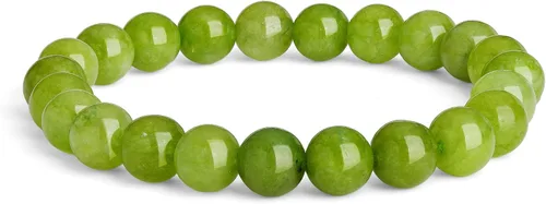 Vista 39 de Crystal Vibe Pulseras de cuentas de 0.315 in para mujeres y hombres, pulseras de cristal con piedras preciosas naturales, tamaño elástico ajustable