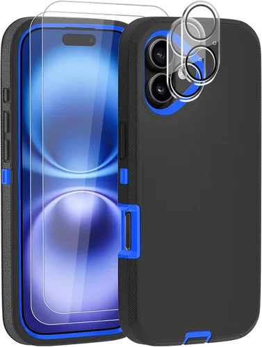 Vista 14 de Funda para iPhone 12 Mini con funda de clip para cinturón y 2 protectores de pantalla, funda de protección completa resistente de grado militar a