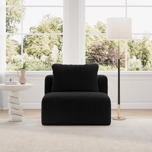 Vista 21 de Novilla - Sofá biplaza modular de 70.8 pulgadas, sofá modular de espacio pequeño, moderno sofá de nube con soporte Smarts Coil®, sofá seccional sin